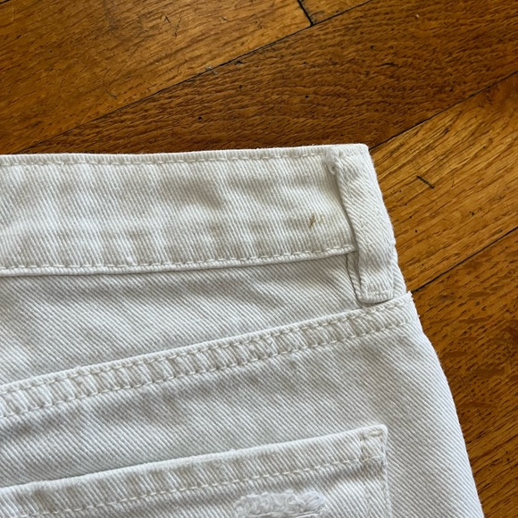 Pacsun White Mom Short Ripped - Picture 5 of 5